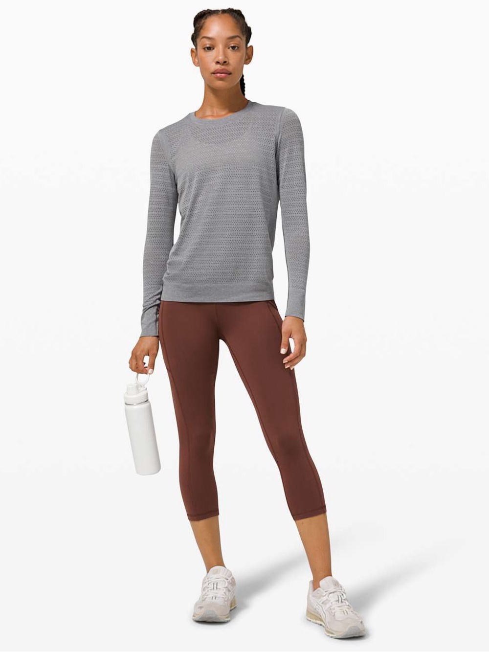 Lululemon Swiftly Breathe Long Sleeve Squad - Size Medium - Picture 3 of 7